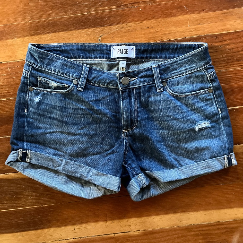 Paige denim shorts